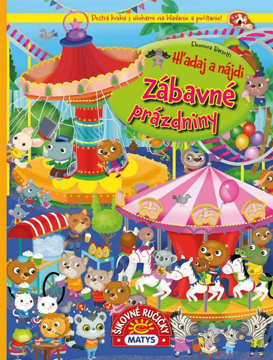 Kniha Hľadaj a nájdi: Zábavné prázdniny