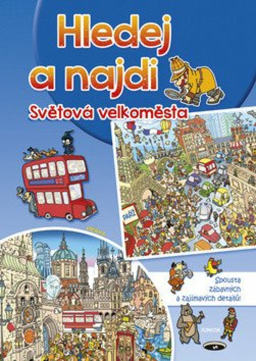 Kniha Hledej a najdi - Světová velkoměsta