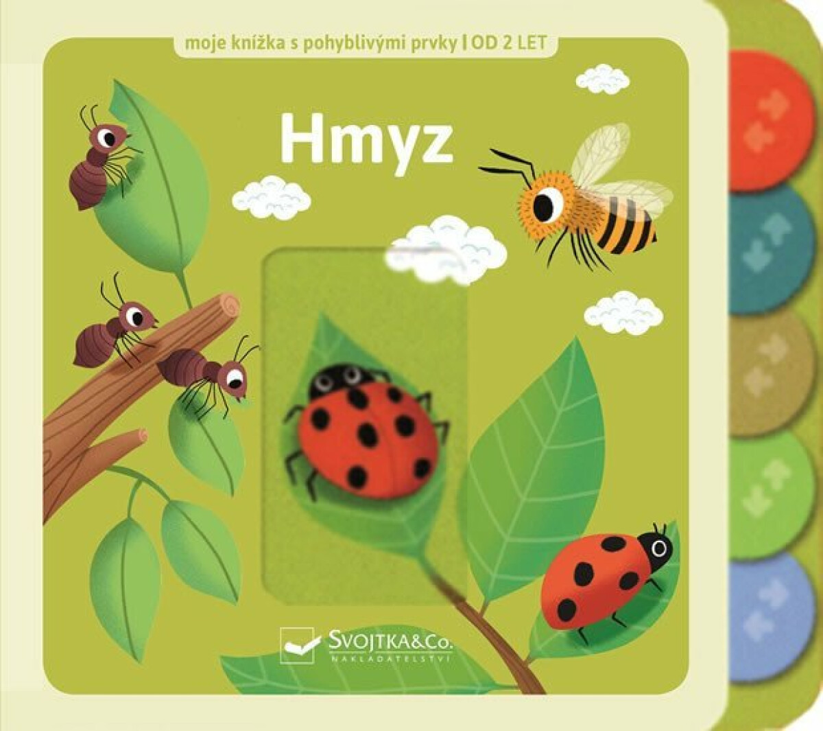 Kniha Hmyz - moje knížka s pohyblivými prvky
