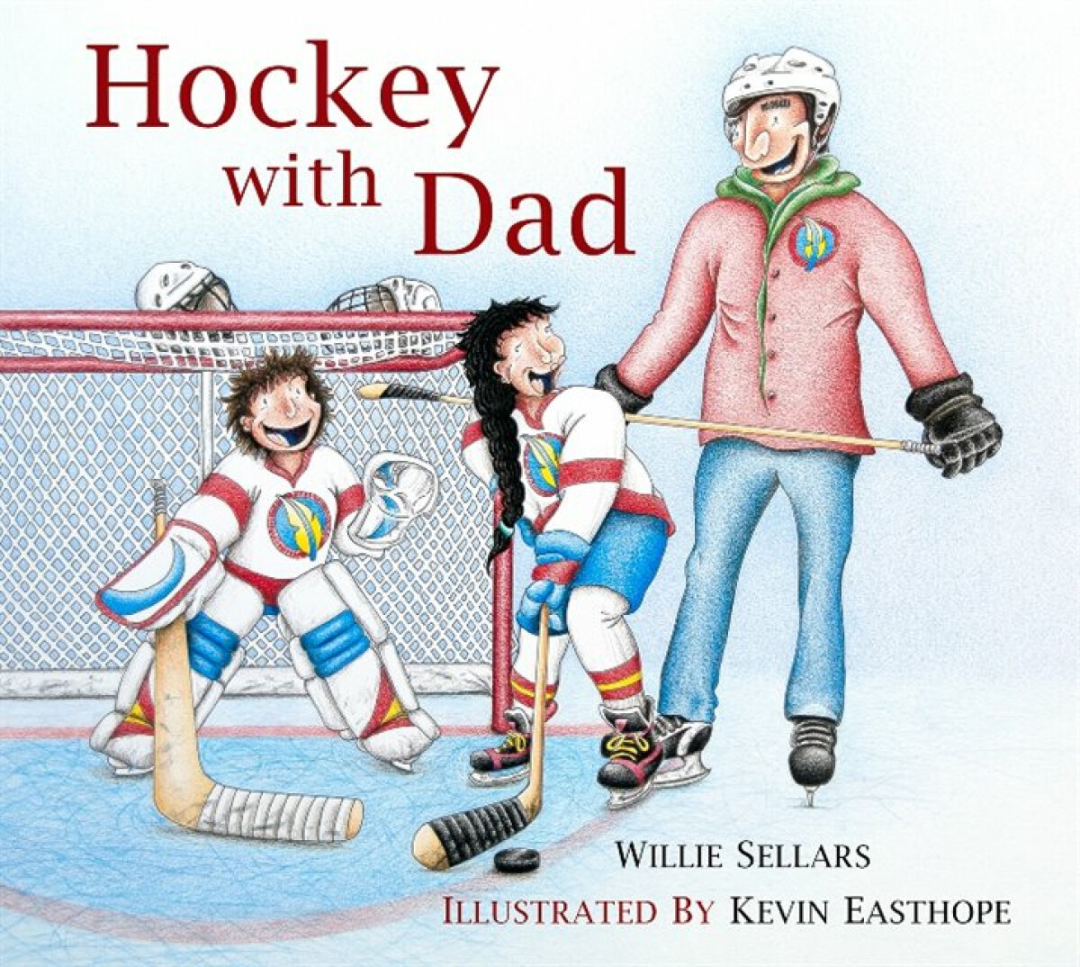 Kniha Hockey with Dad