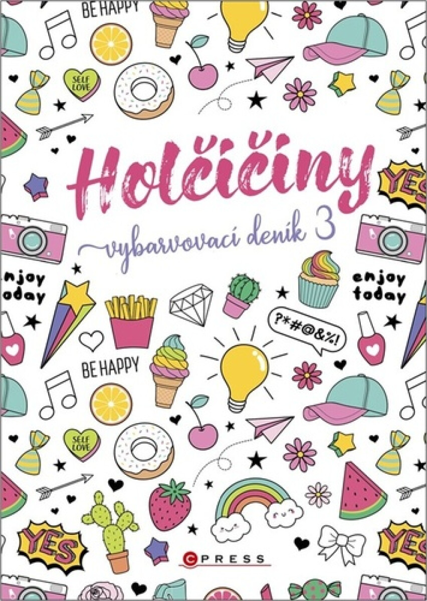 Holčičiny - Vybarvovací deník 3