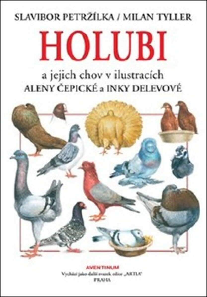 Kniha Holubi a jejich chov