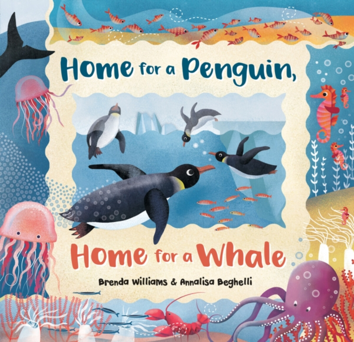 Kniha Home for a Penguin, Home for a Whale