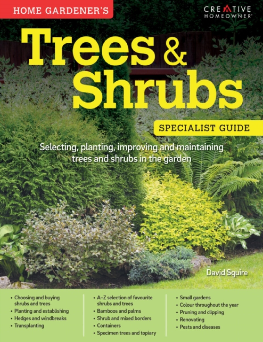 Kniha Home Gardener's Trees a Shrubs