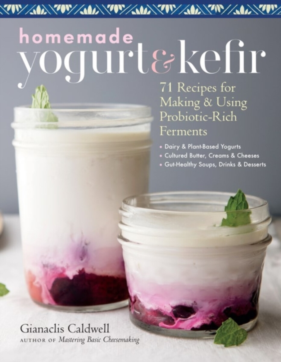 Kniha Homemade Yogurt a Kefir