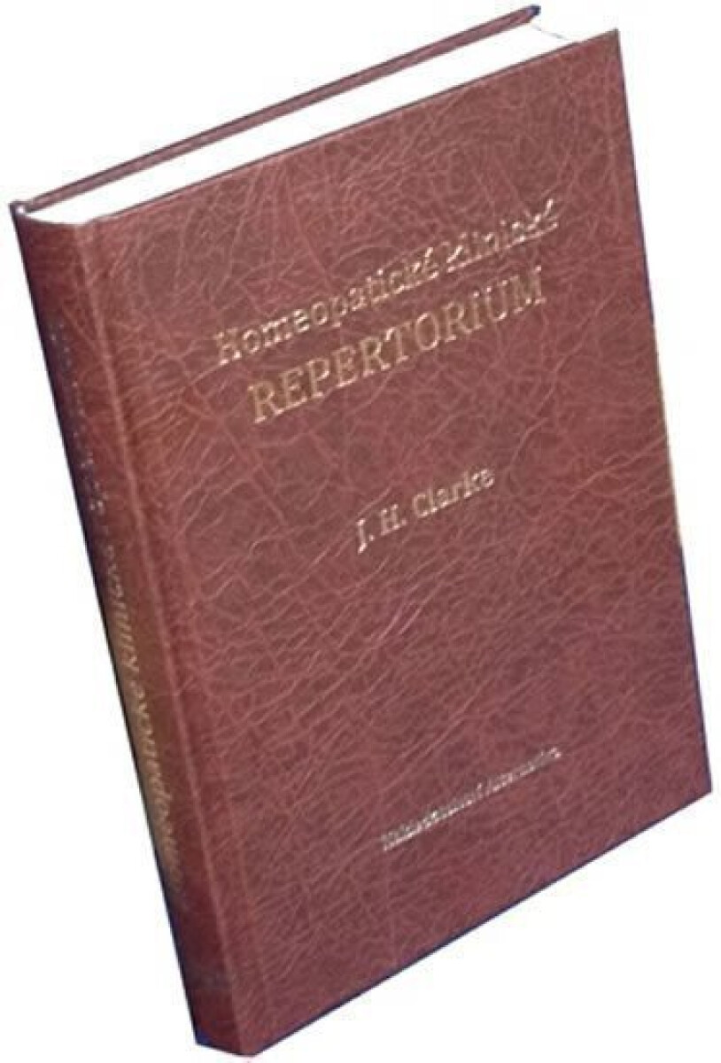 Kniha Homeopatické klinické repertorium
