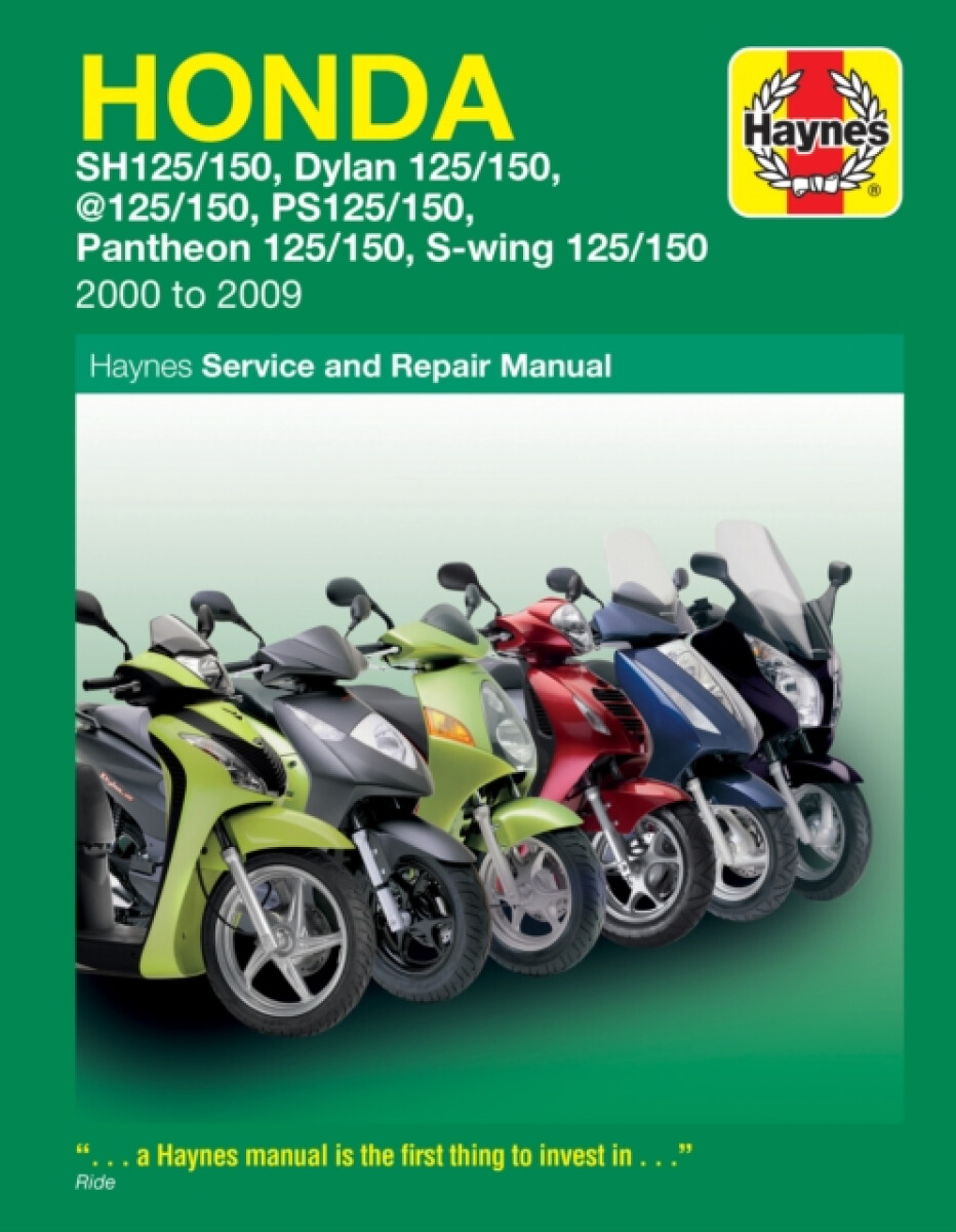 Kniha Honda 125 Scooters (SH, SES, NES, PES a FES 125) (00 - 09)