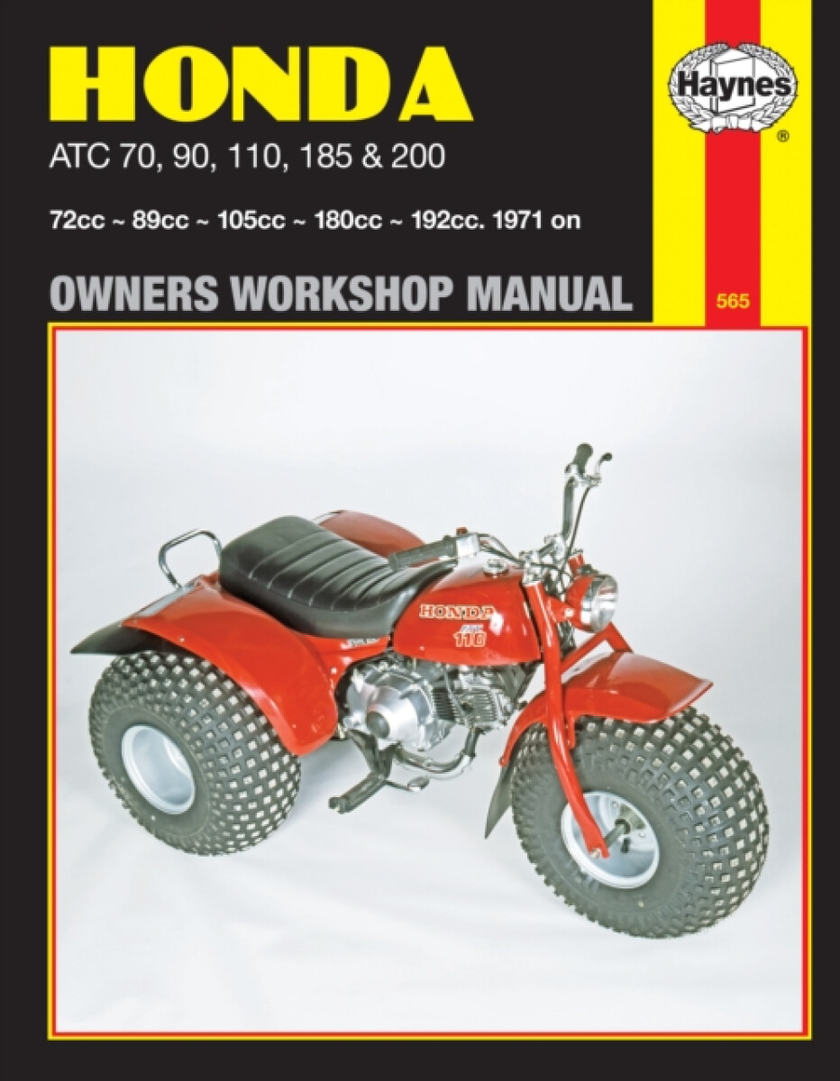 Kniha Honda ATC70, 90, 110, 185 a 200 (71 - 85) Haynes Repair Manual