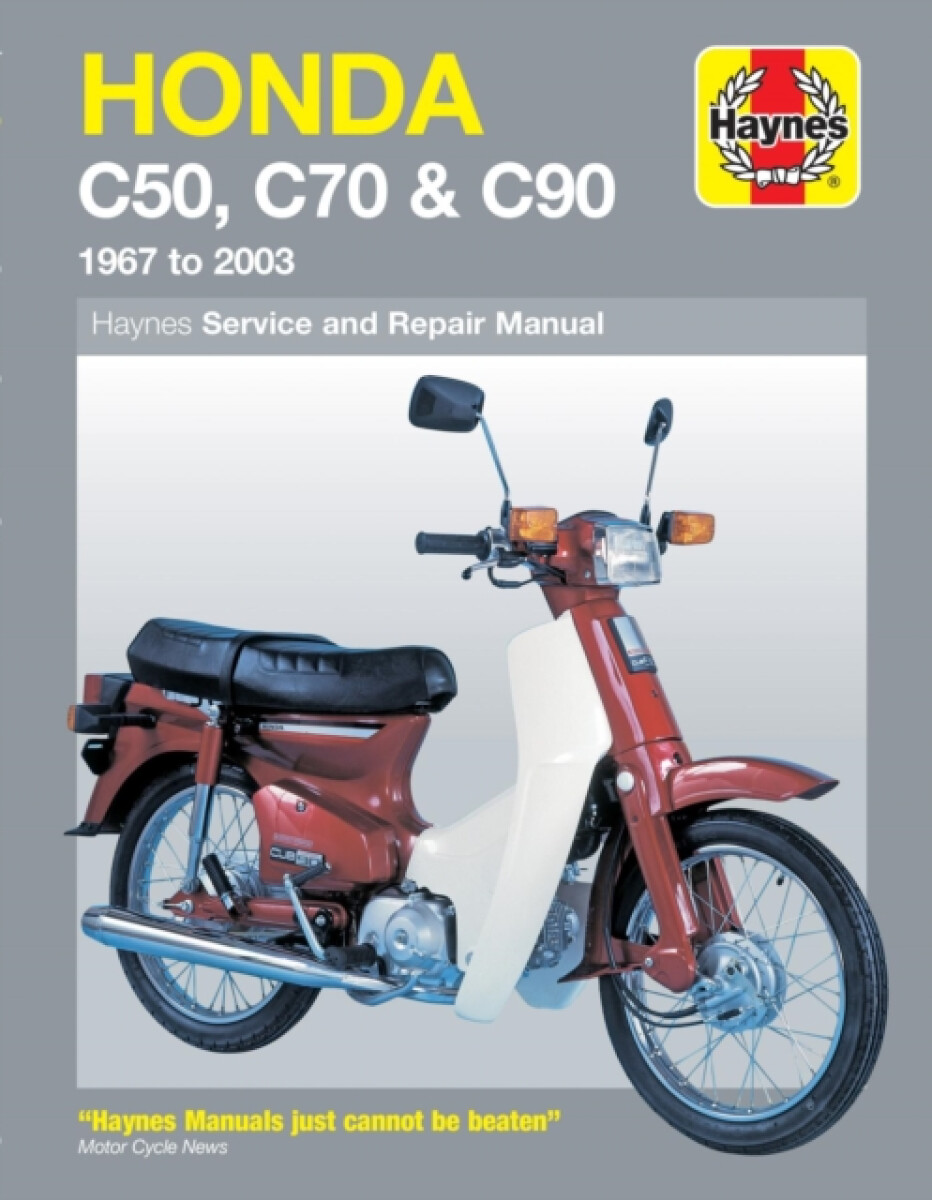 Kniha Honda C50, C70 a C90 (67 - 03) Haynes Repair Manual