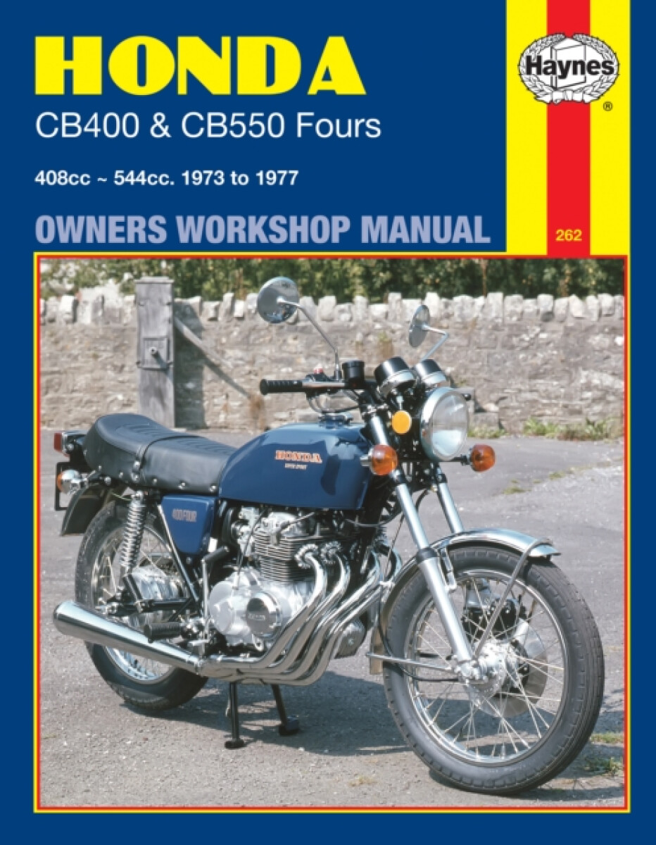 Kniha Honda CB400 a CB550 Fours (73 - 77)