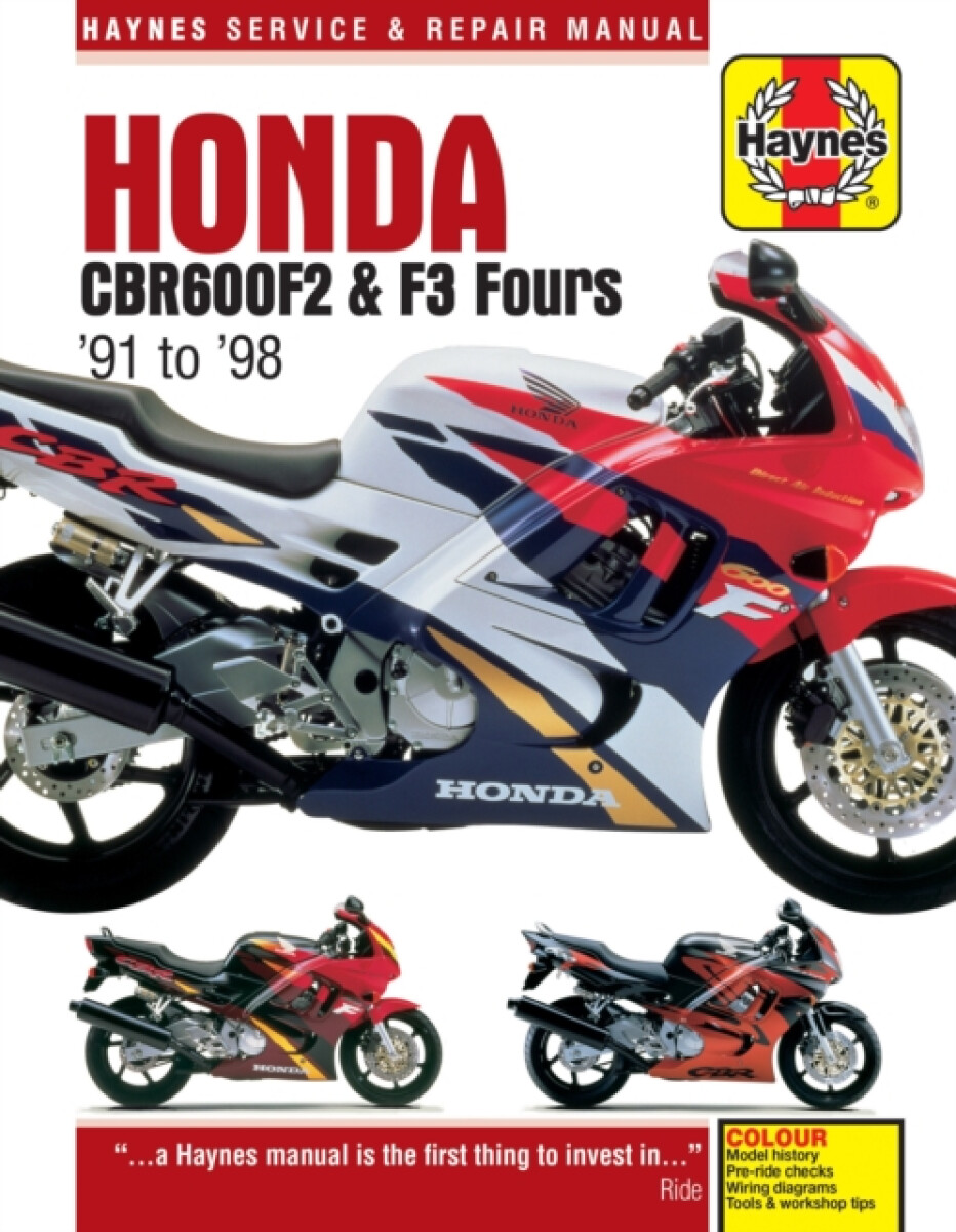 Kniha Honda CBR600F2 a F3 Fours (91-98)