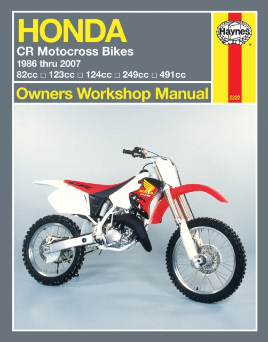 Kniha Honda CR Motocross Bikes (86-07)