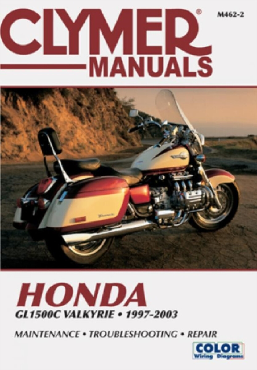 Kniha Honda GL1500C Valkyrie Motorcycle (1997-2003) Service Repair Manual