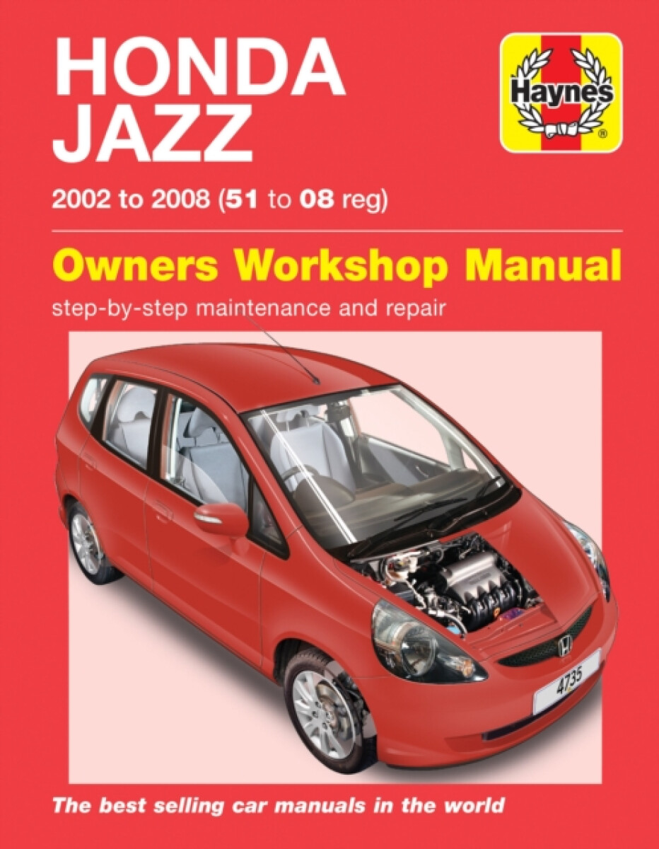 Kniha Honda Jazz (02 - 08) Haynes Repair Manual