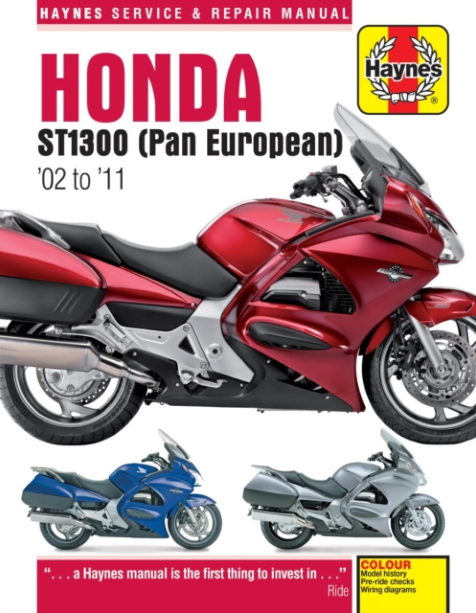 Kniha Honda ST1300 Pan European (02 - 11)