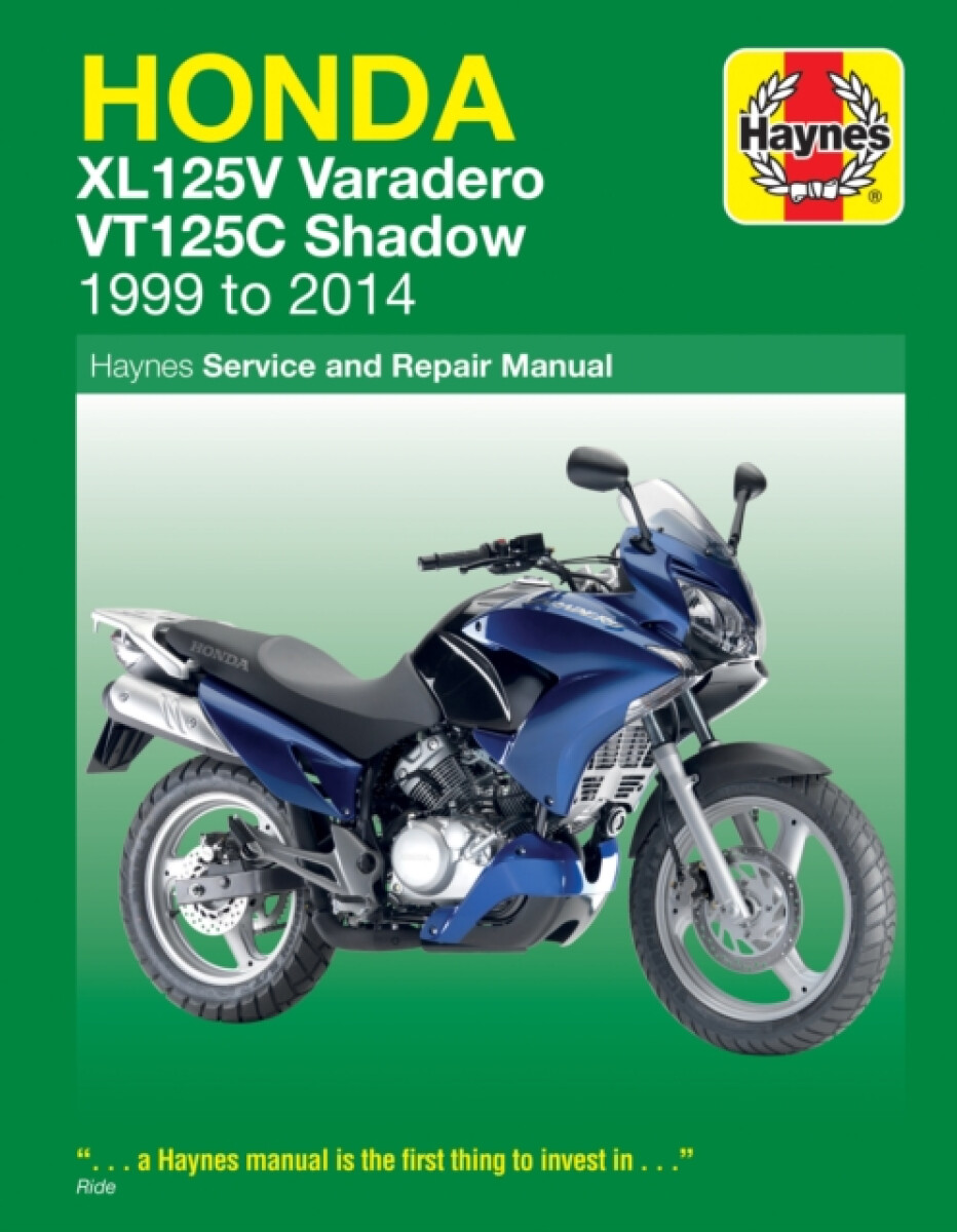 Kniha Honda XL125V Varadero a VT125C Shadow (99-14)