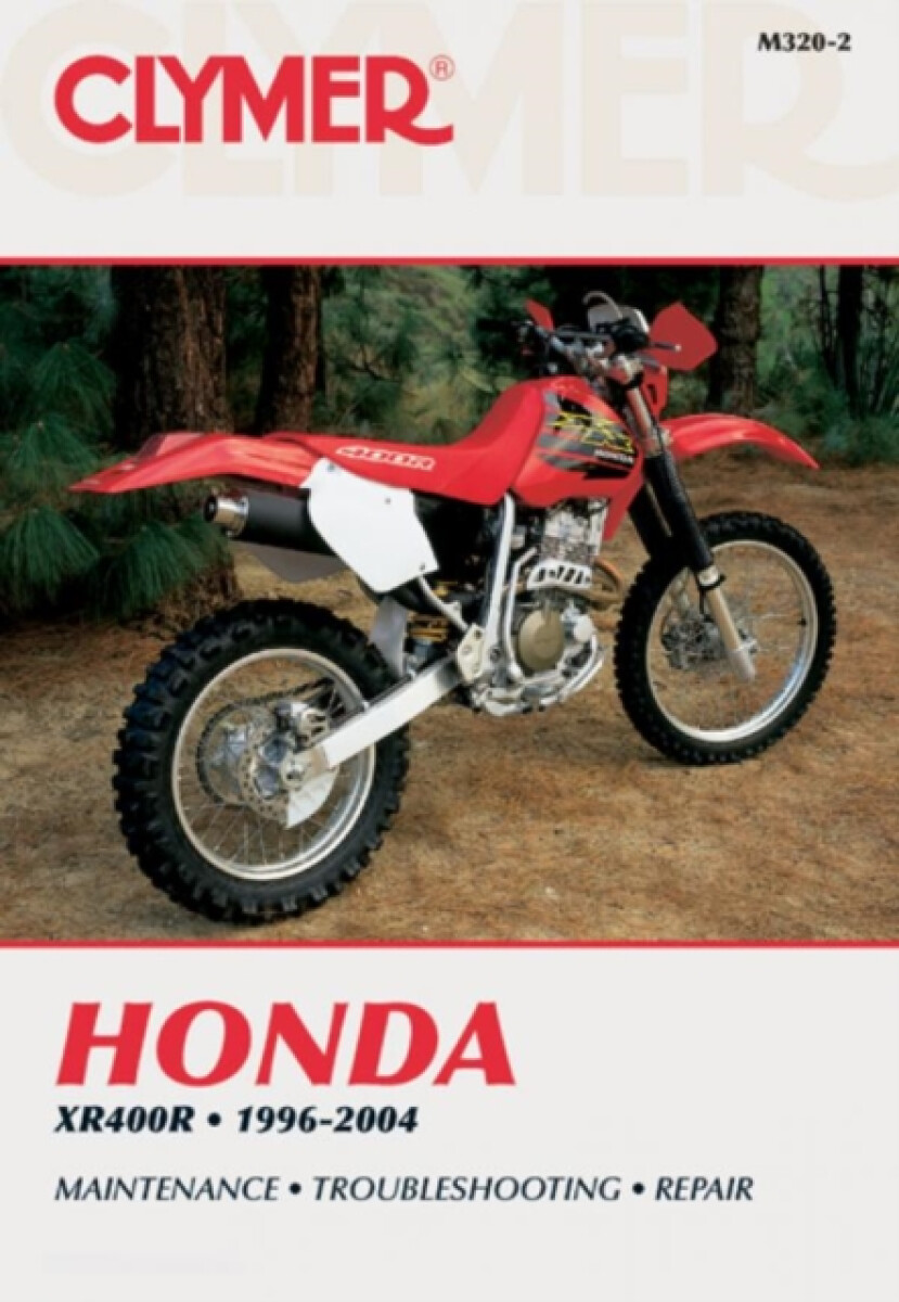 Kniha Honda XR400R Motorcycle (1996-2004) Service Repair Manual