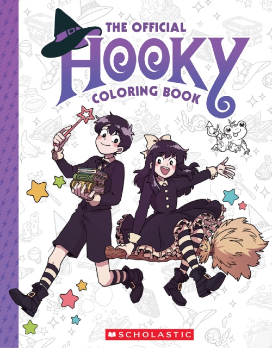 Kniha Hooky Advanced Coloring Book
