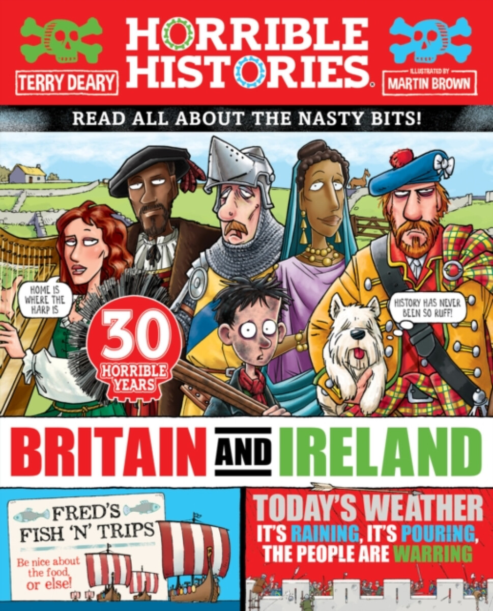 Kniha Horrible History of Britain and Ireland (newspaper edition)