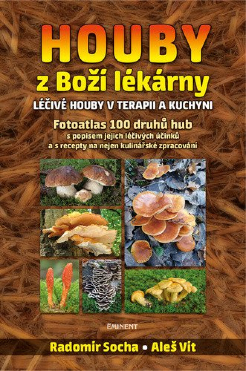 Kniha Houby z Boží lékárny - Léčivé houby v terapii a kuchyni