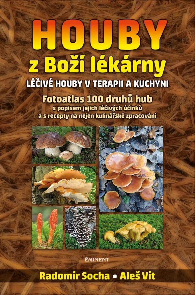 Kniha Houby z Boží lékárny - Léčivé houby v terapii a kuchyni