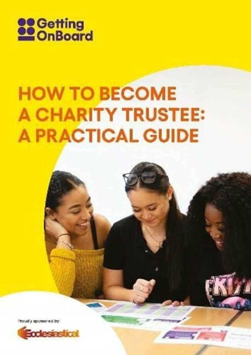 Kniha How to become a charity trustee