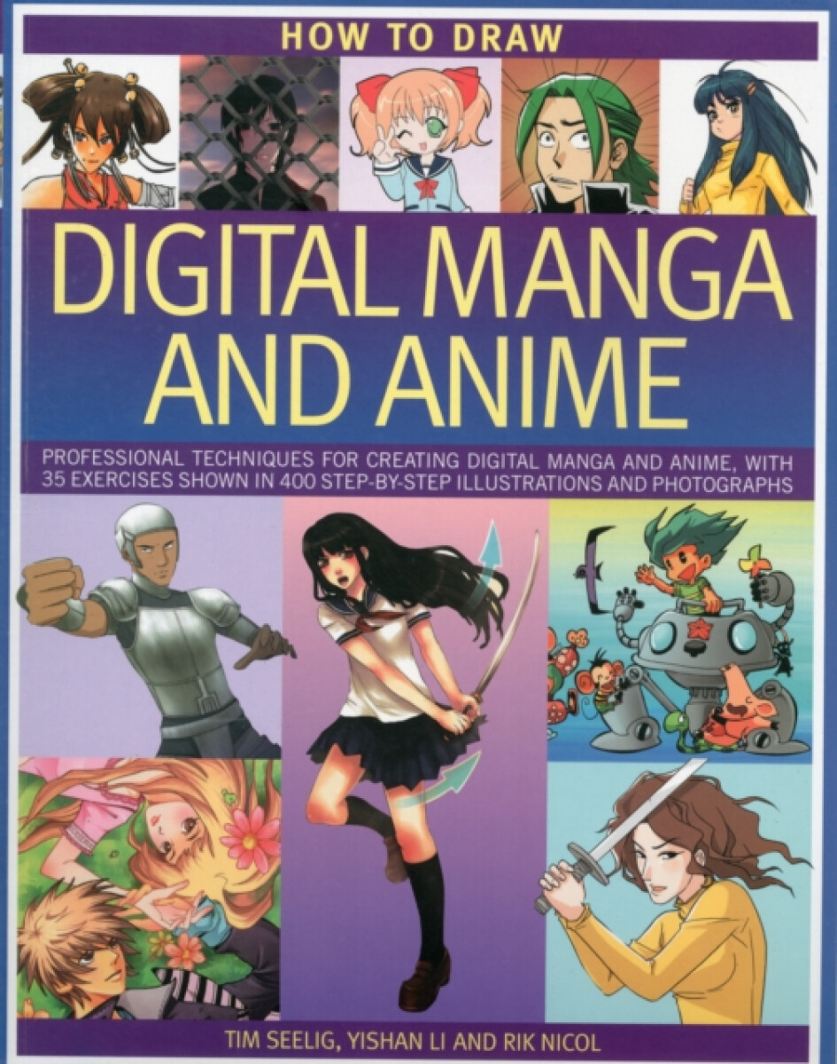 Kniha How to Draw Digital Manga and Anime