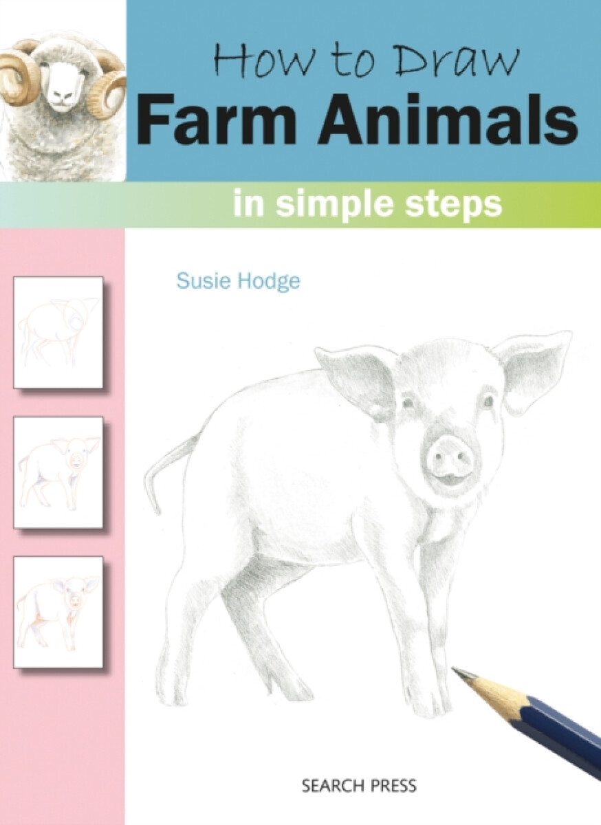 Kniha How to Draw: Farm Animals