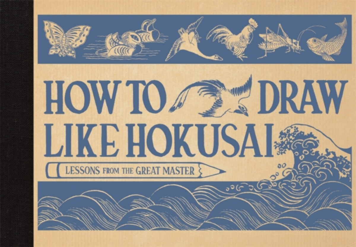 Kniha How to Draw Like Hokusai