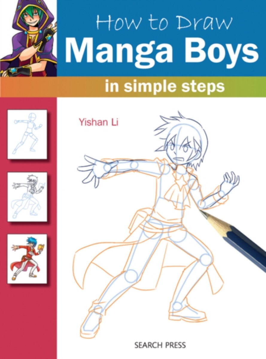 Kniha How to Draw: Manga Boys