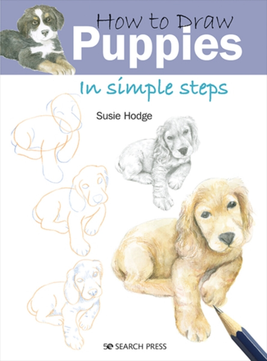 Kniha How to Draw: Puppies