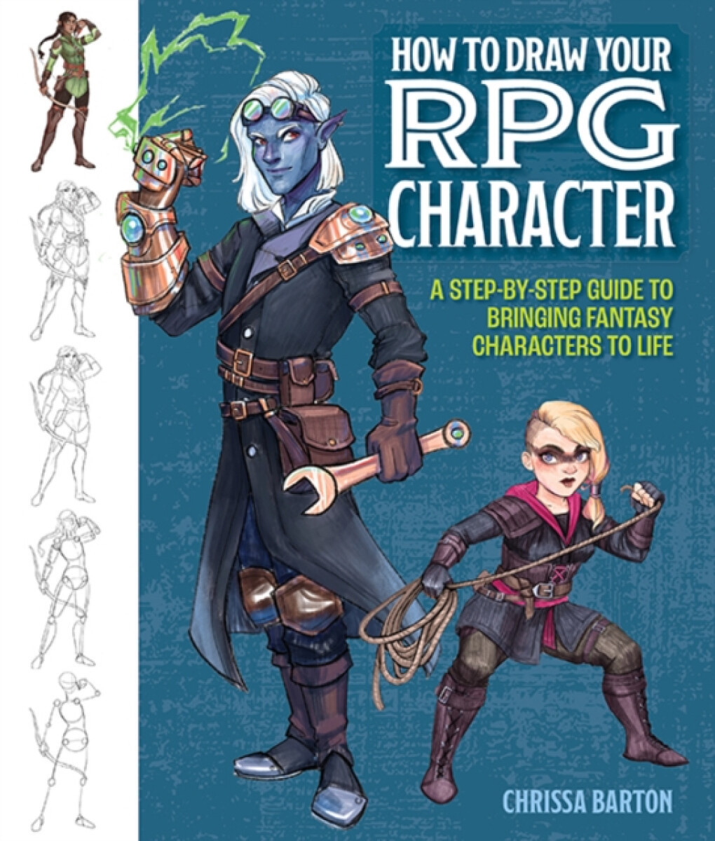 Kniha How to Draw Your RPG Character