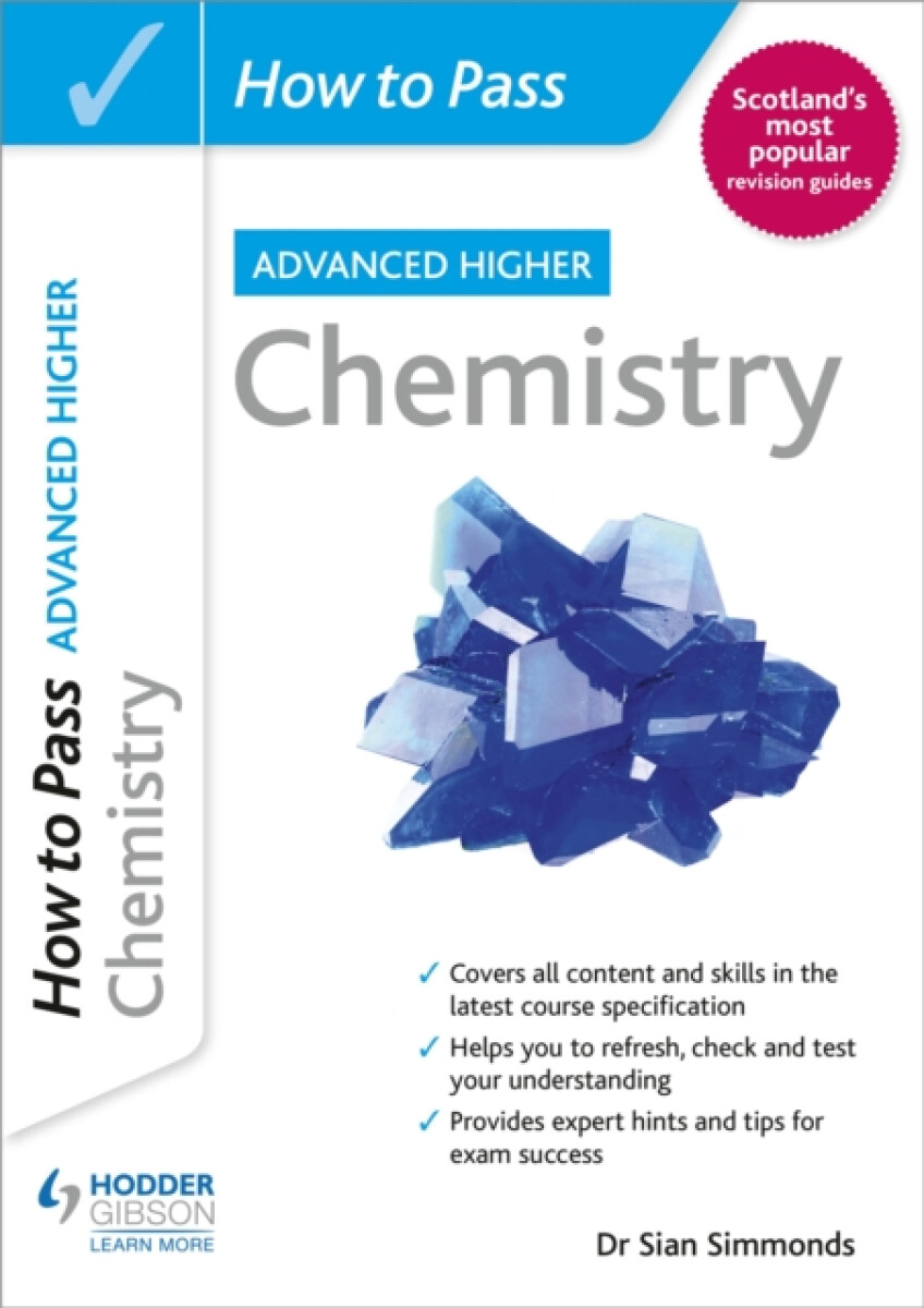 Kniha How to Pass Advanced Higher Chemistry
