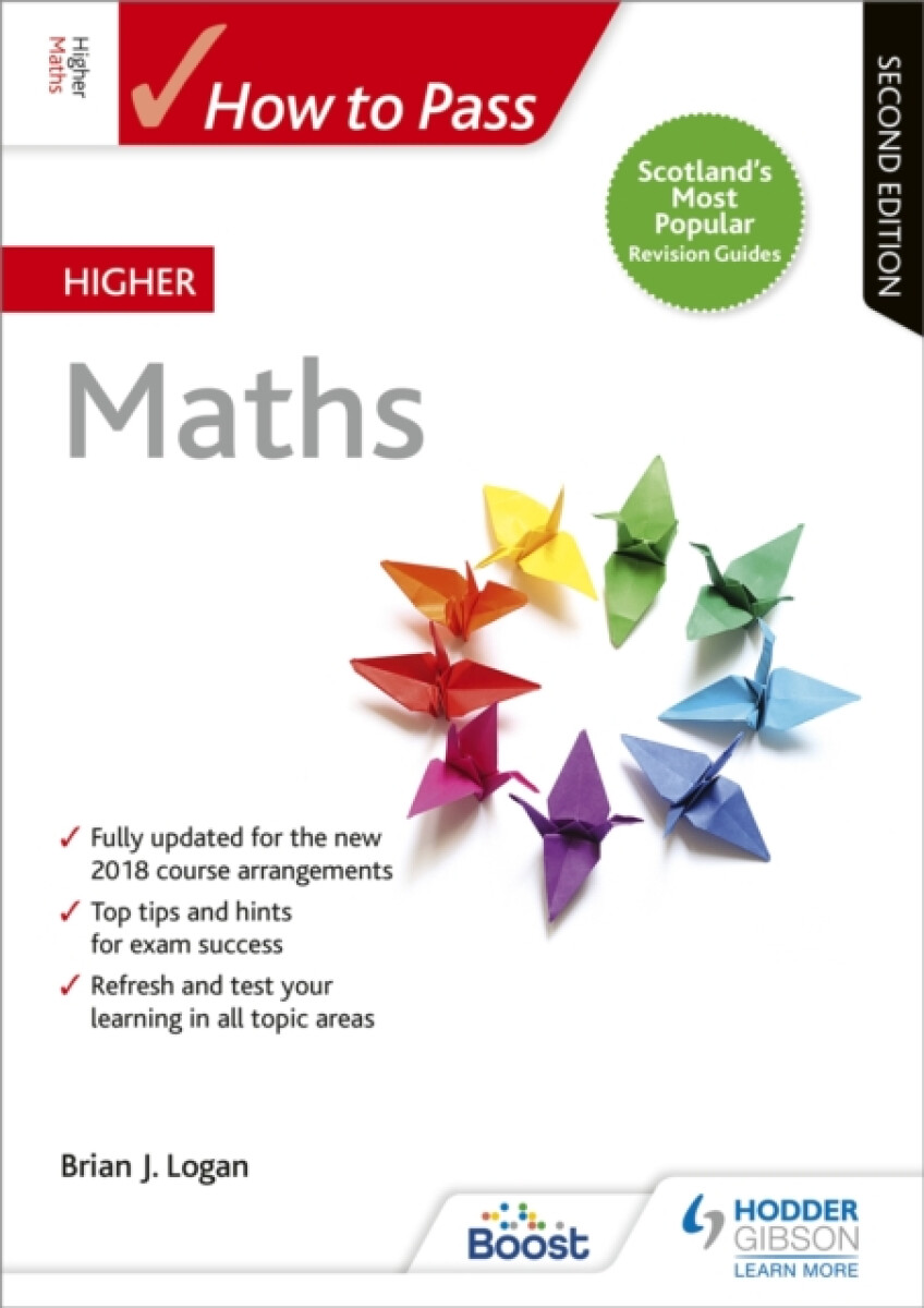 Levně How to Pass Higher Maths, Second Edition - Brian Logan