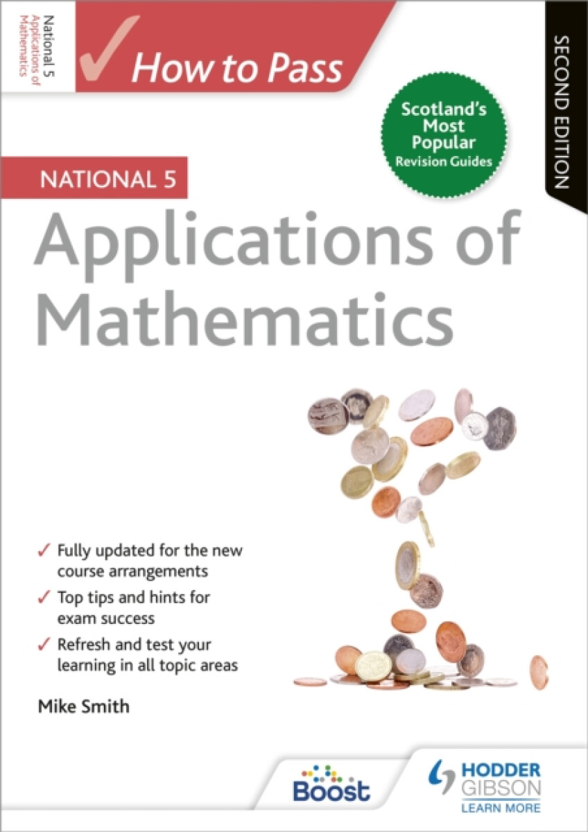 Kniha How to Pass National 5 Applications of Maths, Second Edition