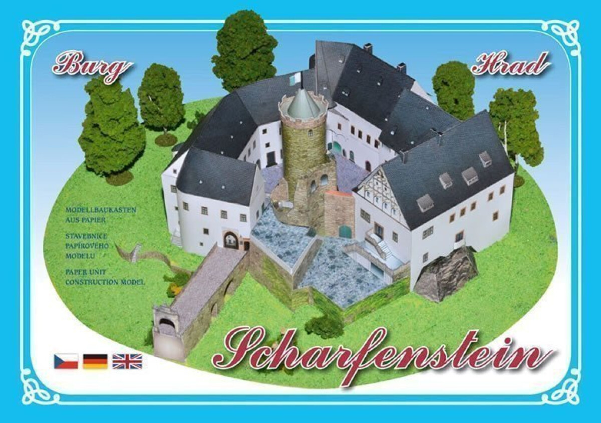 Kniha Hrad Scharfenstein