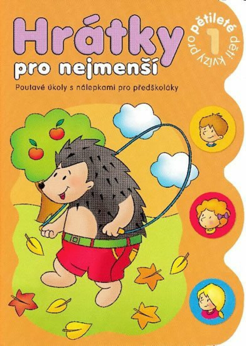 Kniha Hrátky pro pětileté děti 1 část