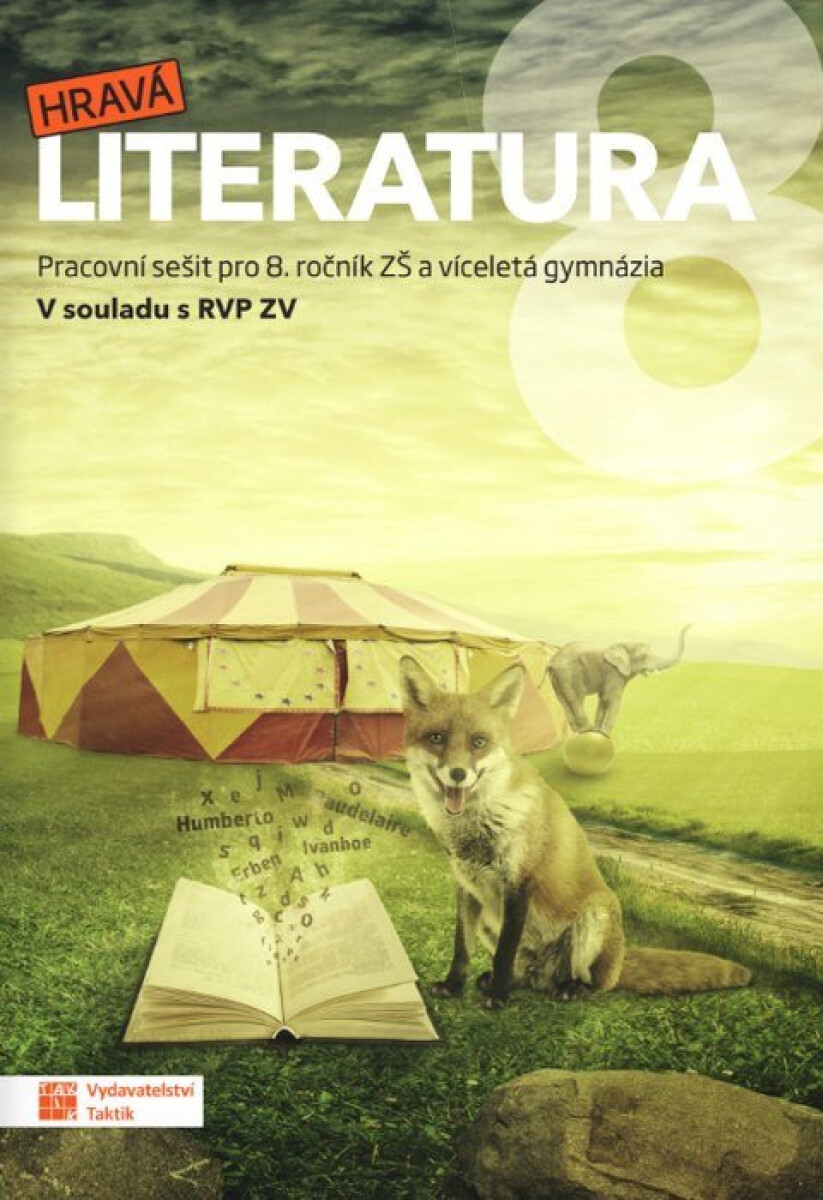 Kniha Hravá literatura 8 - pracovní sešit RVP