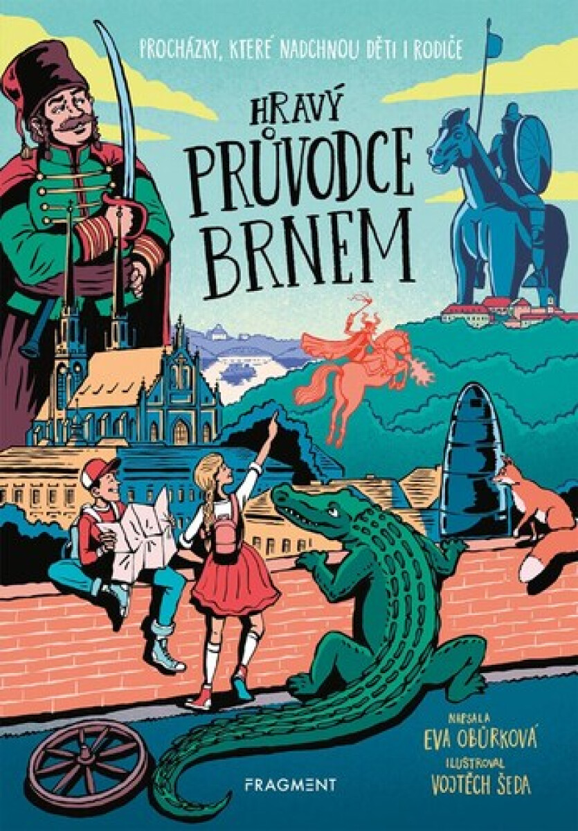 Kniha Hravý průvodce Brnem