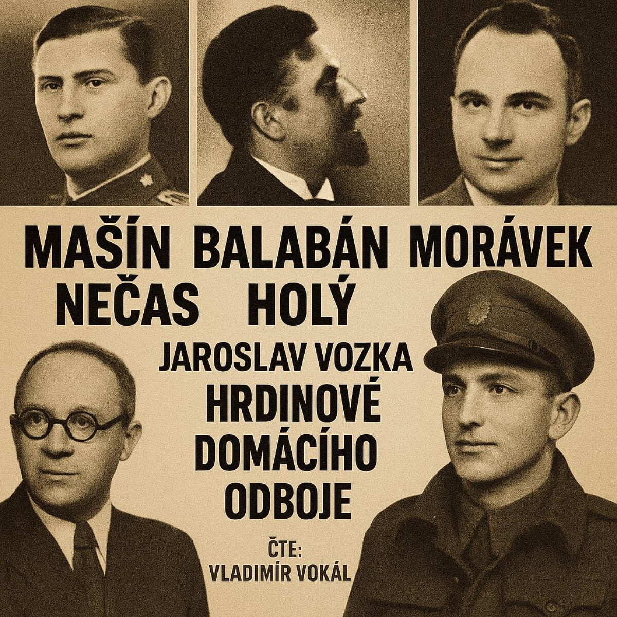 Levně Hrdinové domácího odboje - Jaroslav Vozka - audiokniha