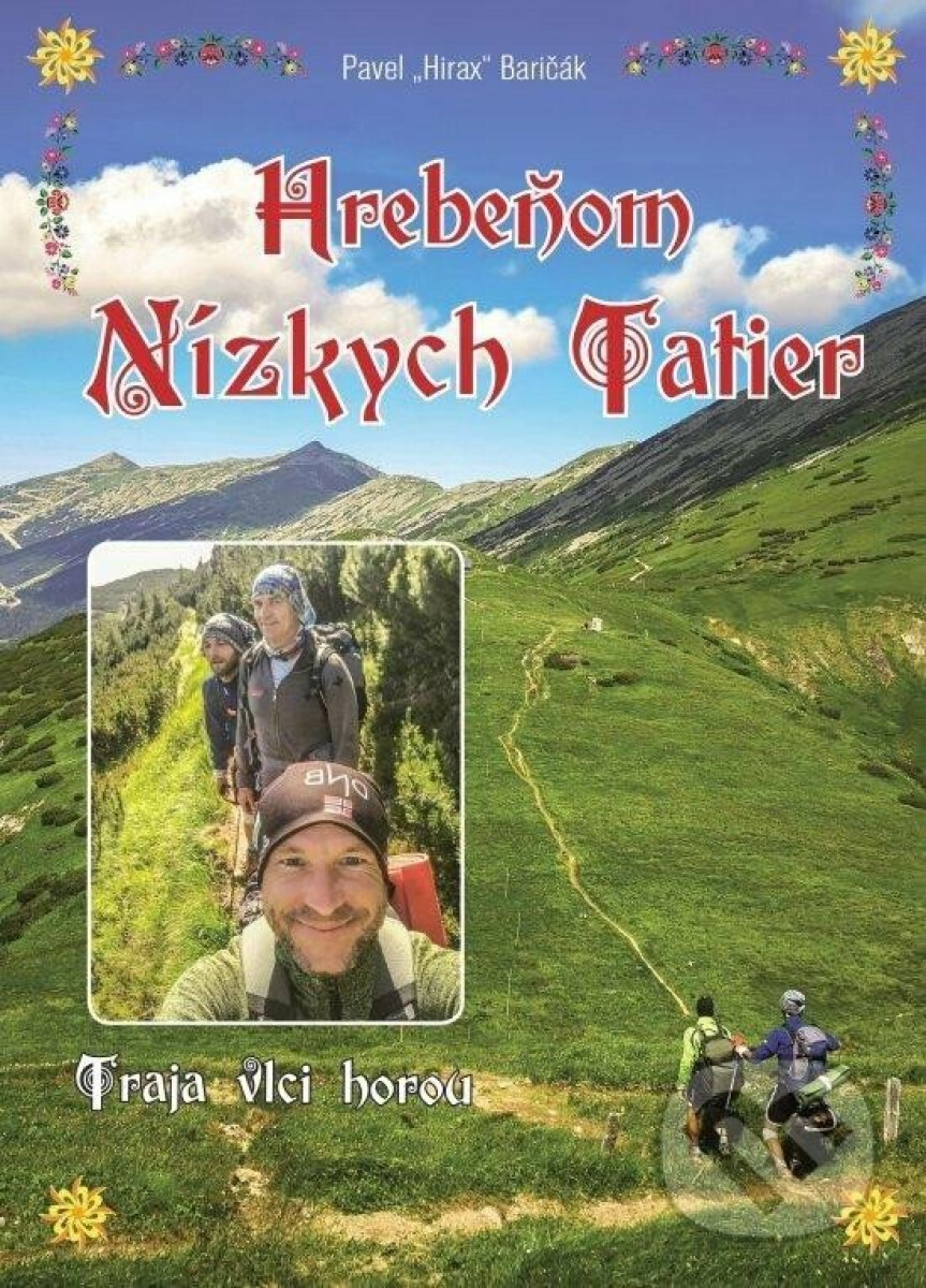 Kniha Hrebeňom Nízkých Tatier - Traja vlci horou (slovensky)