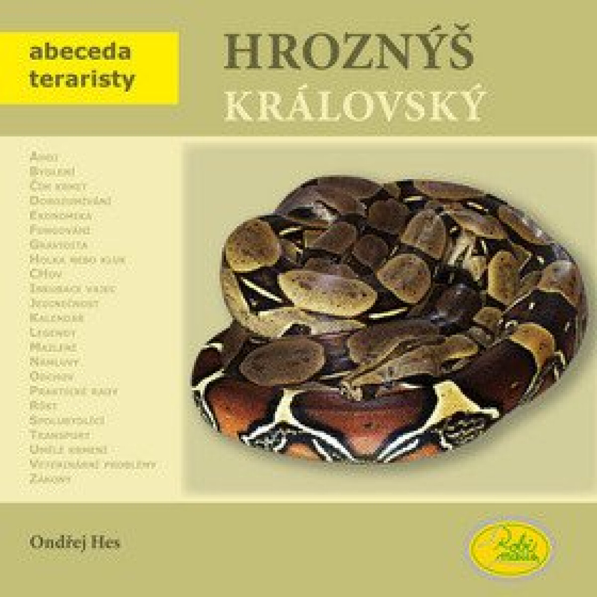 Kniha Hroznýš královský