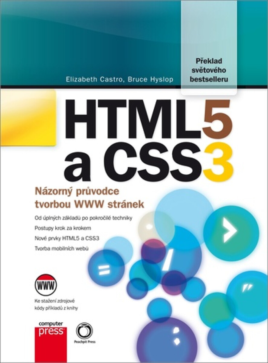 Kniha HTML5 a CSS3 - Názorný průvodce tvorbou WWW stránek, 2. vydání