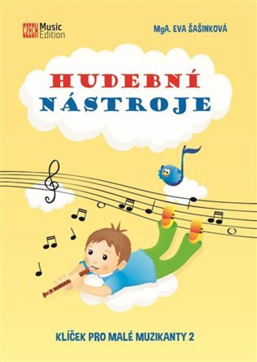 Kniha Hudební nástroje - Klíček pro malé muzikanty 2