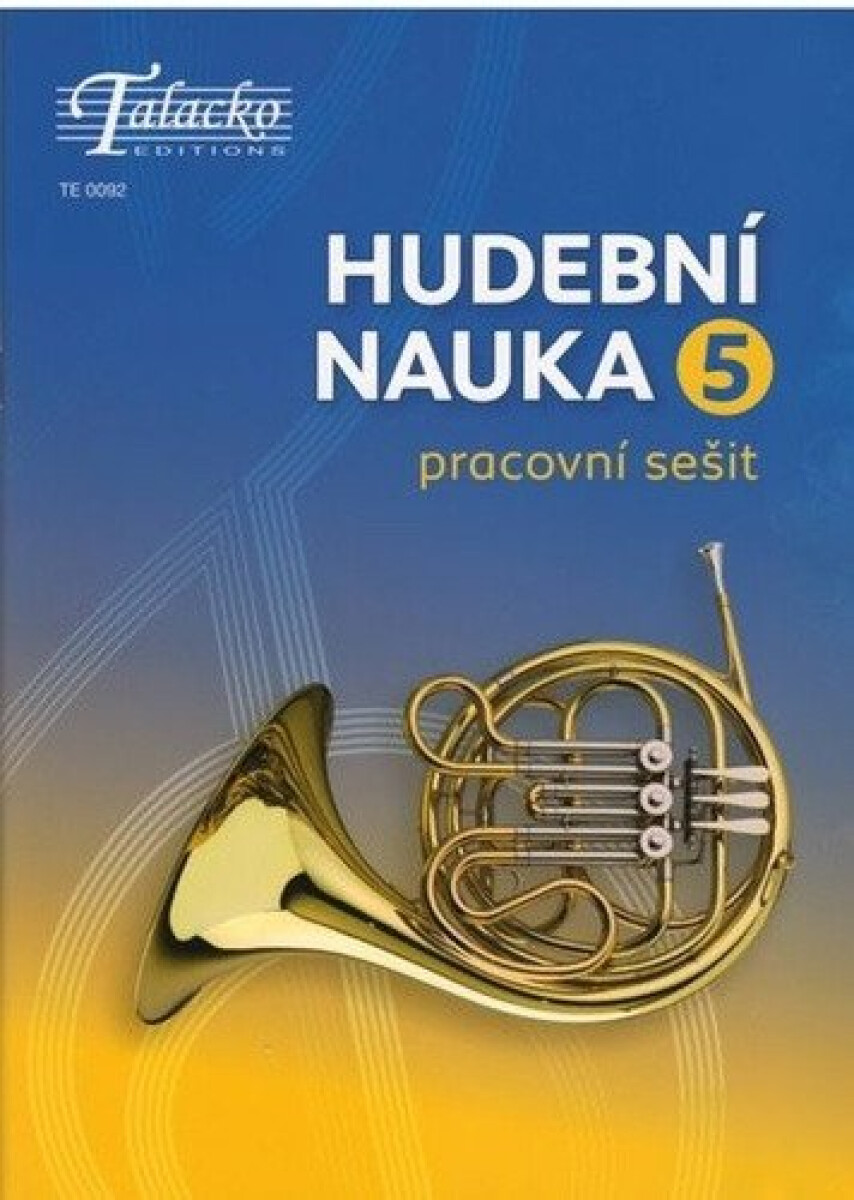 Kniha Hudební nauka - Pracovní sešit 5