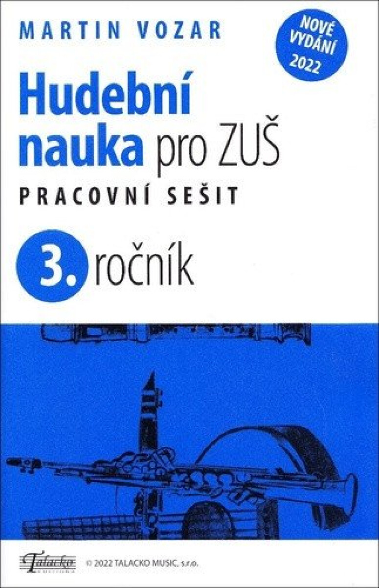 Kniha Hudební nauka pro ZUŠ 3. ročník