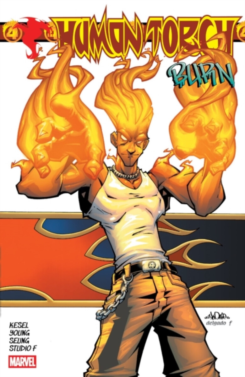 Kniha Human Torch: Burn