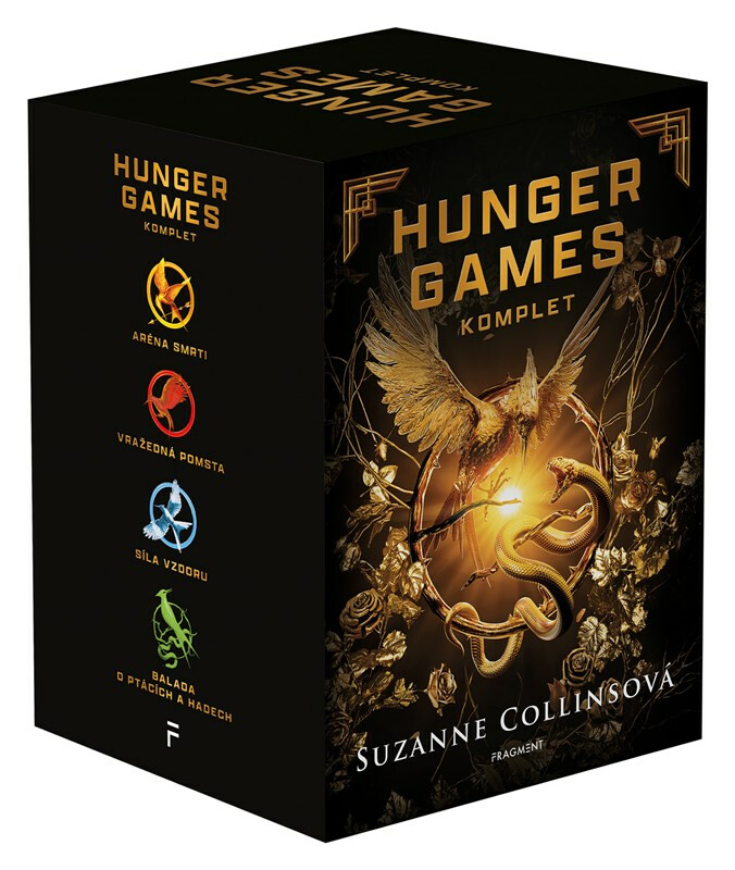 Kniha HUNGER GAMES – komplet, 1.-4.díl - box