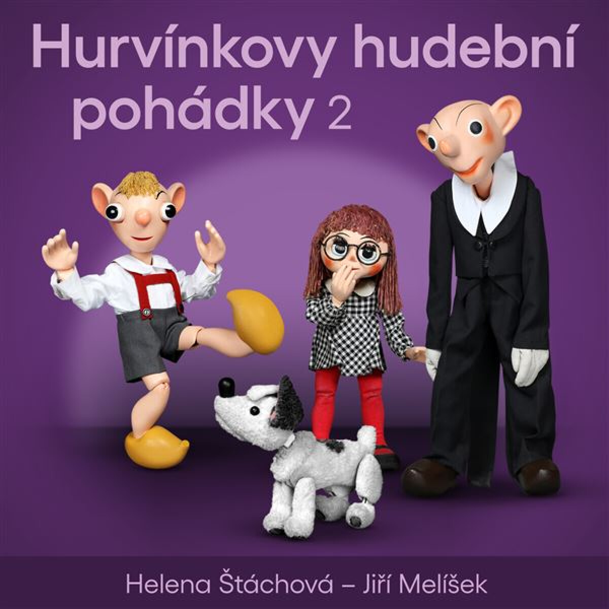 Levně Hurvínkovy hudební pohádky 2 - Jiří Melíšek, Helena Štáchová - audiokniha