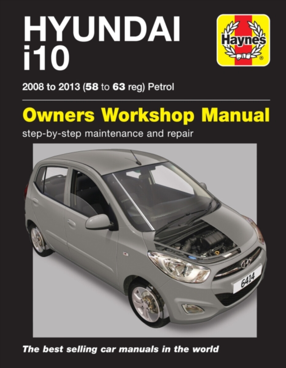 Kniha Hyundai i10 petrol ('08-'13) 58 to 63
